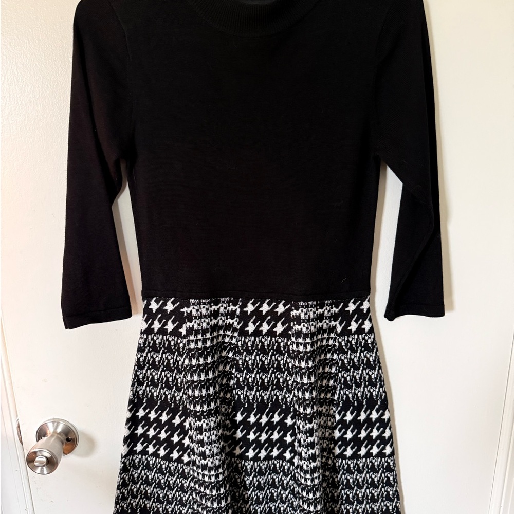 BCX Black and 3/4 Sleeve Dress